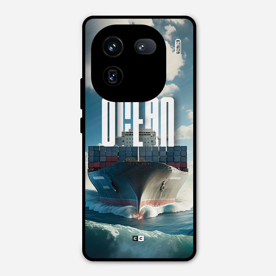 Ocean Life Metal Back Case for iQOO 12