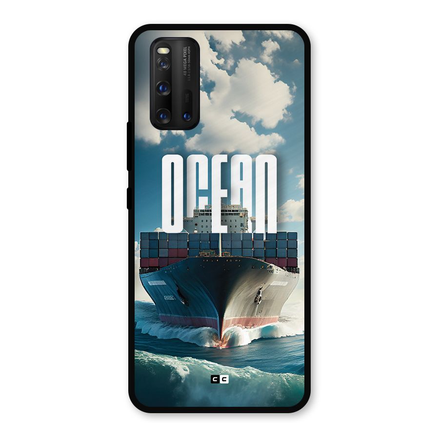 Ocean Life Metal Back Case for iQOO 3