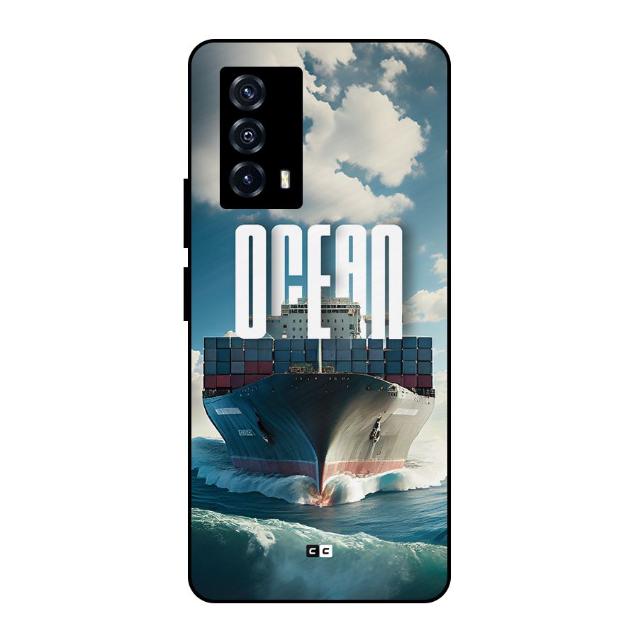 Ocean Life Metal Back Case for iQOO Z5