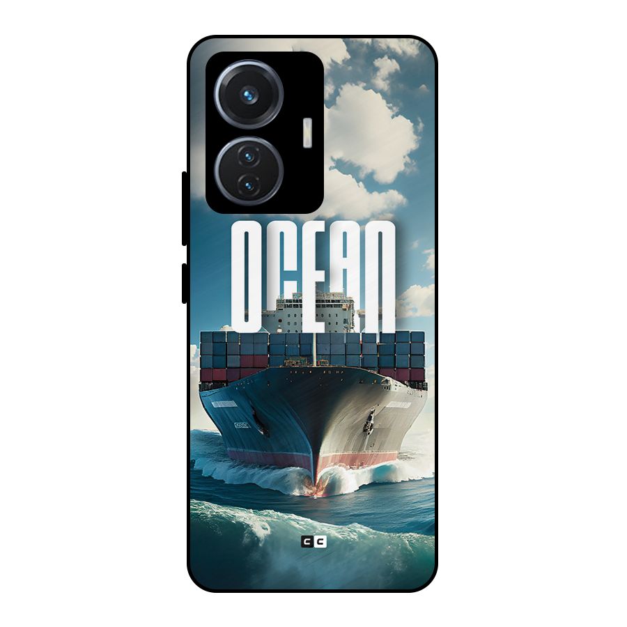 Ocean Life Metal Back Case for iQOO Z6 44W