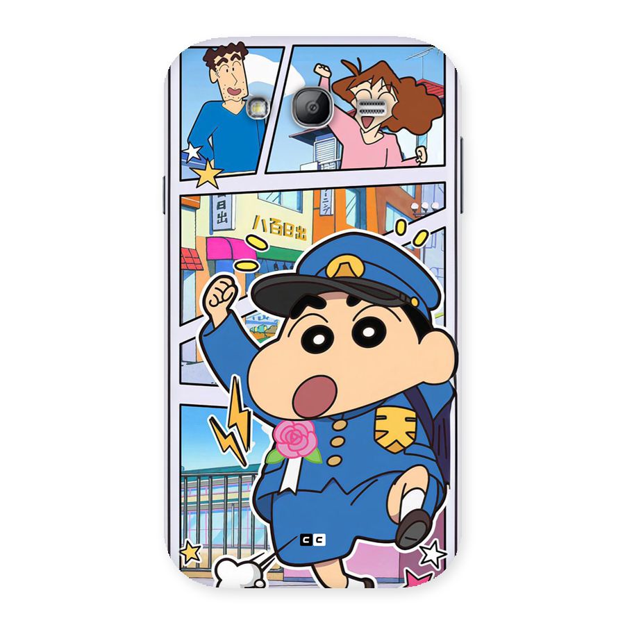 Officer Shinchan Back Case for Galaxy Grand Neo