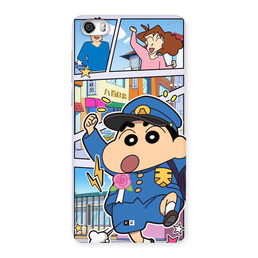 Officer Shinchan Back Case for Honor 6