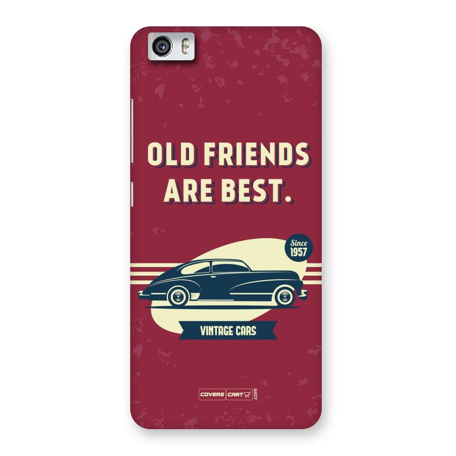 Old Friends Vintage Car Back Case for Xiaomi Redmi Mi5