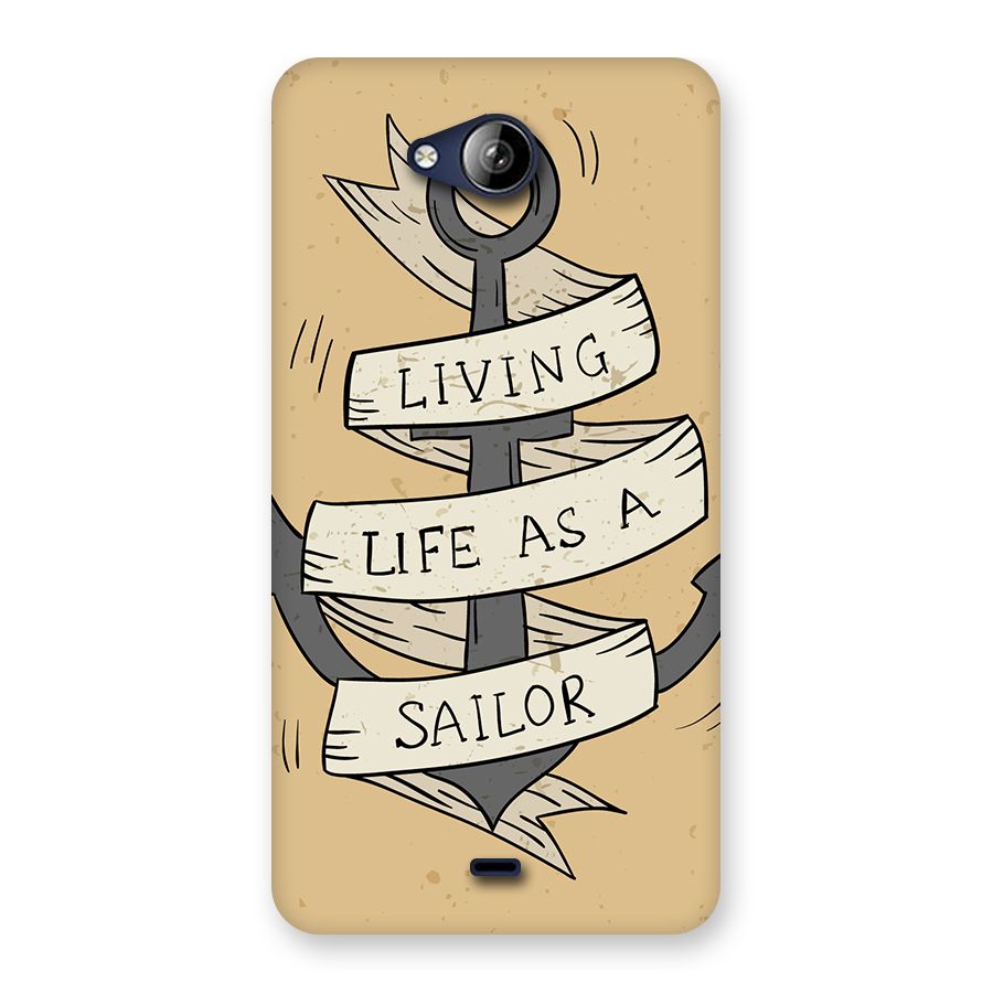 Old School Anchor Back Case for Canvas Play Q355