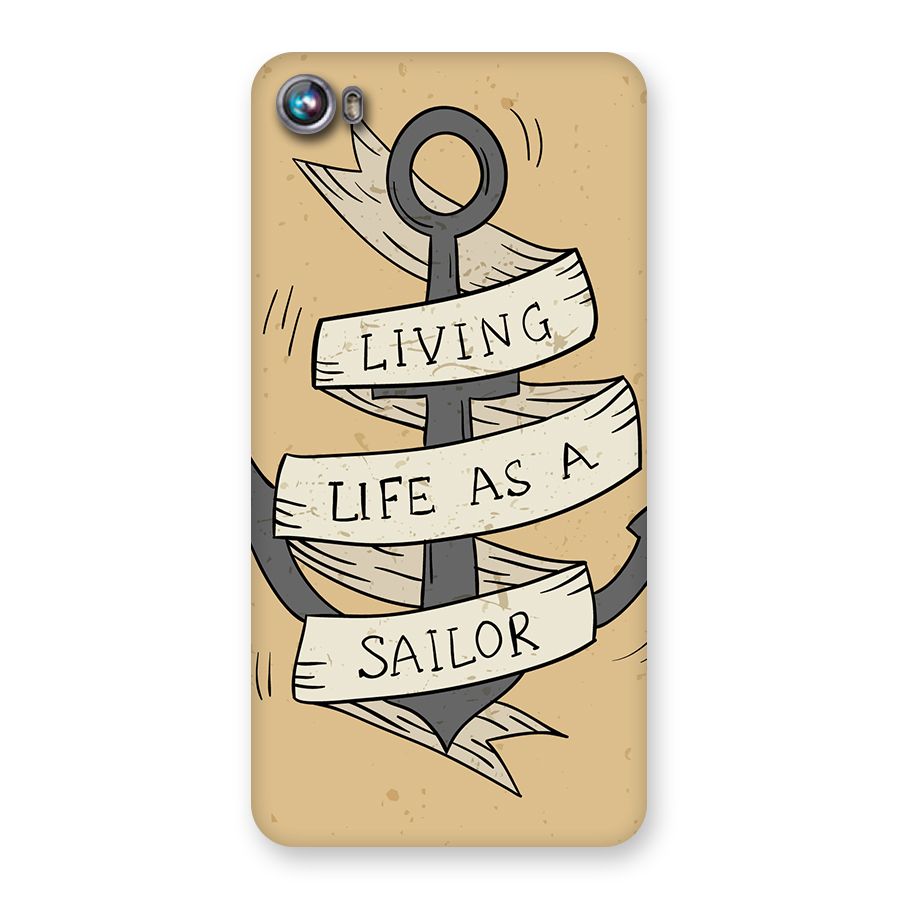 Old School Anchor Back Case for Micromax Canvas Fire 4 A107