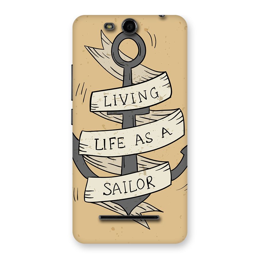 Old School Anchor Back Case for Micromax Canvas Juice 3 Q392