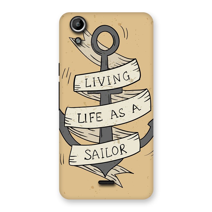 Old School Anchor Back Case for Micromax Canvas Selfie Lens Q345