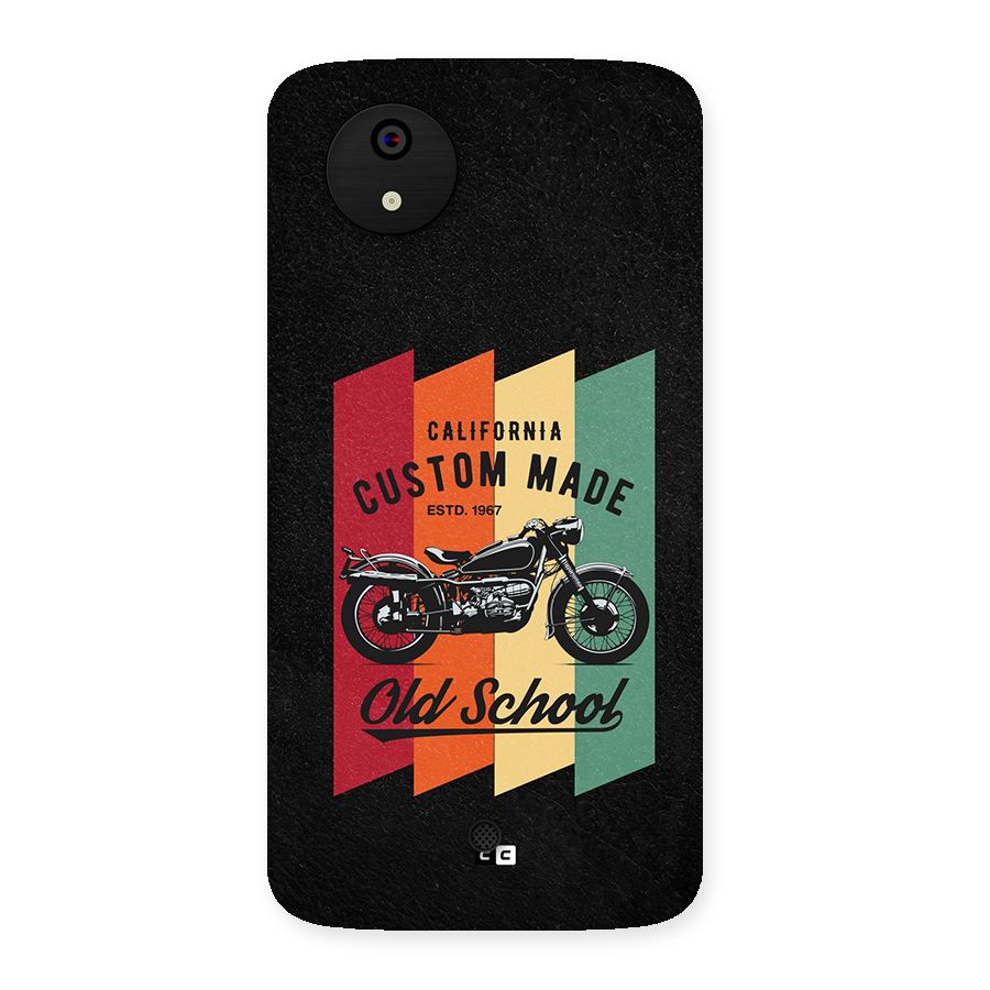 Old School Bike Back Case for Canvas A1  AQ4501