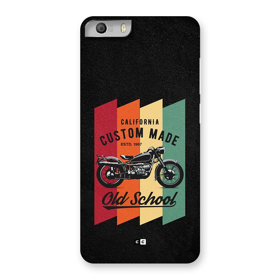 Old School Bike Back Case for Canvas Knight 2