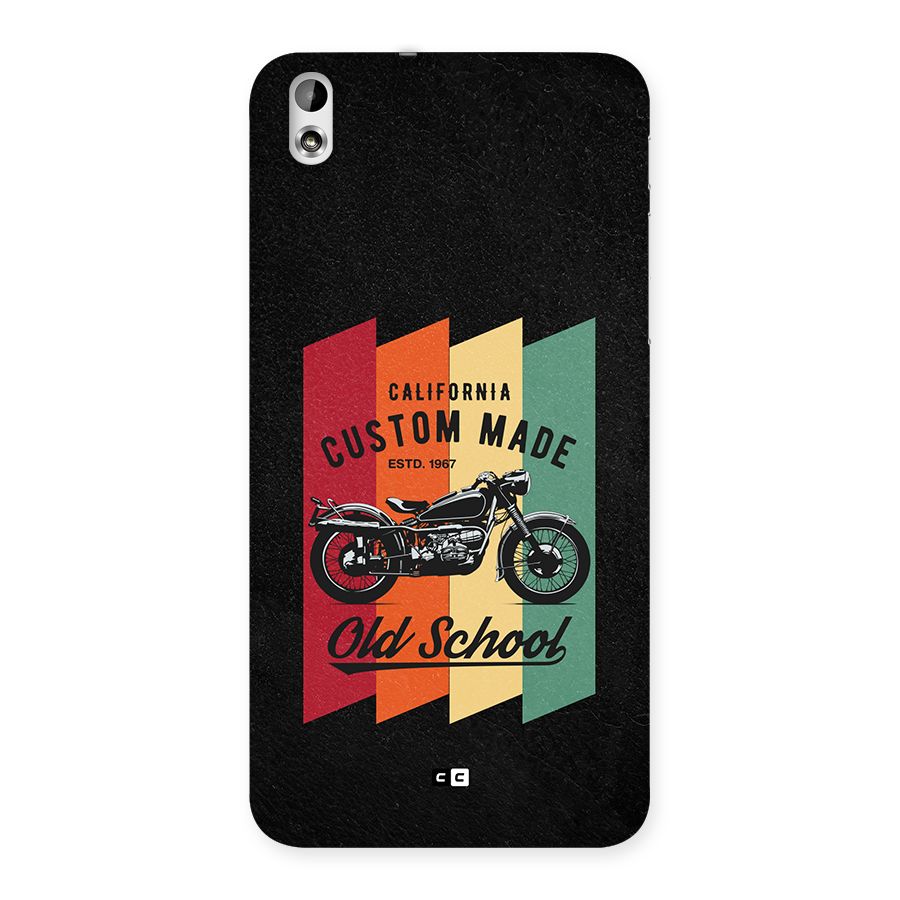 Old School Bike Back Case for Desire 816g