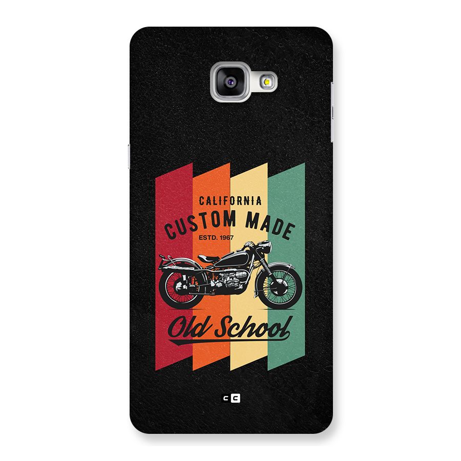 Old School Bike Back Case for Galaxy A9