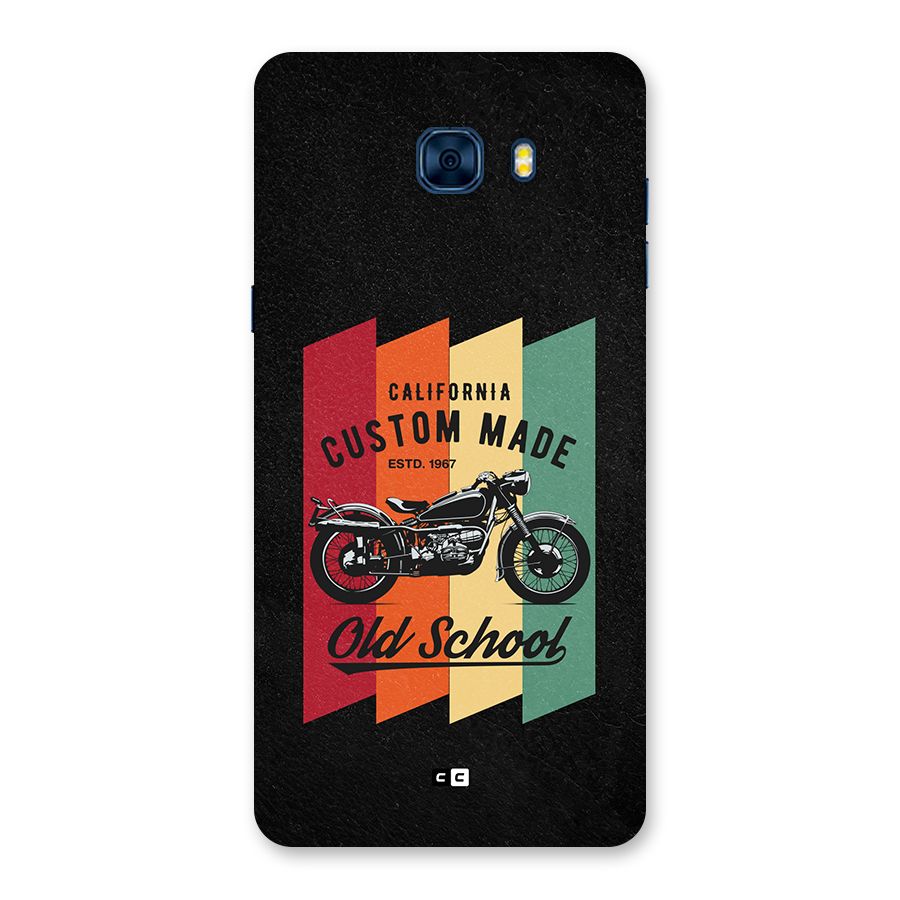Old School Bike Back Case for Galaxy C7 Pro
