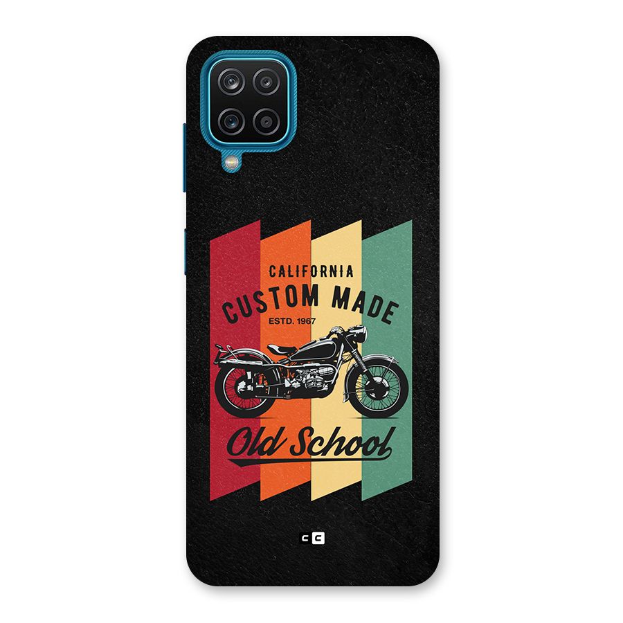 Old School Bike Back Case for Galaxy M12