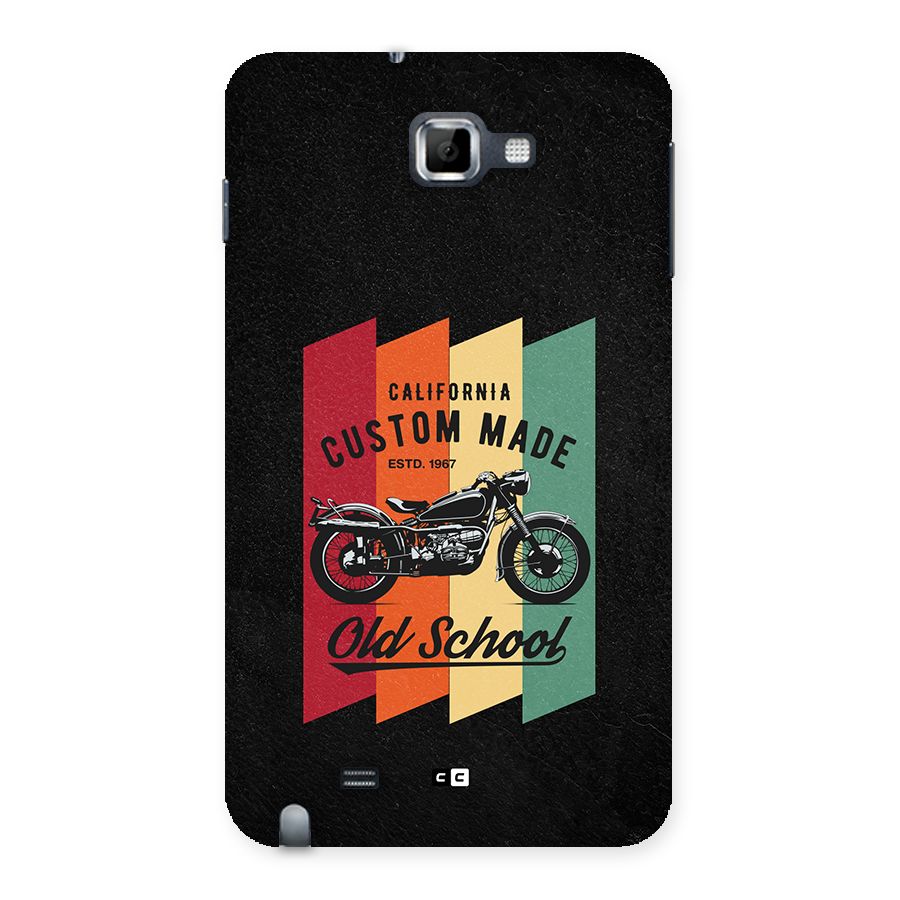 Old School Bike Back Case for Galaxy Note