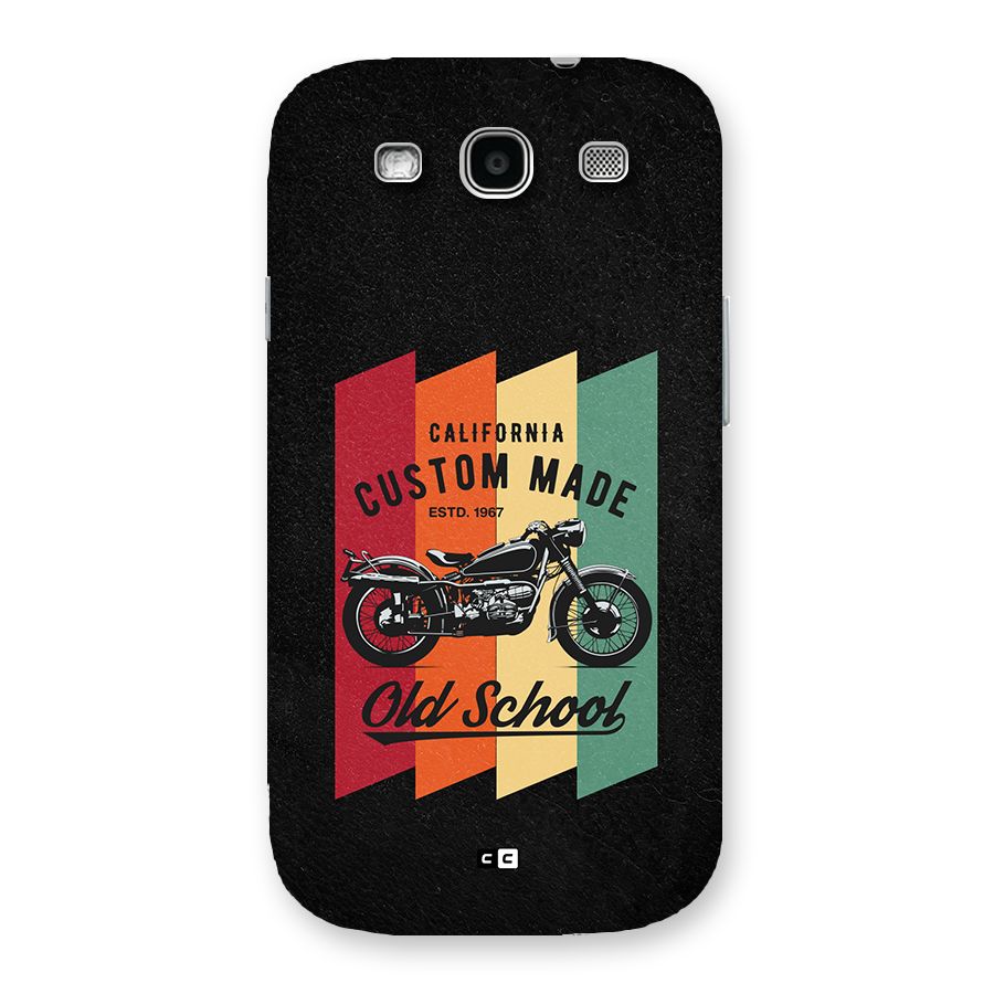 Old School Bike Back Case for Galaxy S3