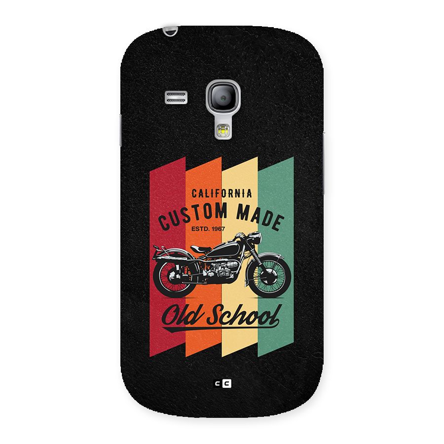 Old School Bike Back Case for Galaxy S3 Mini