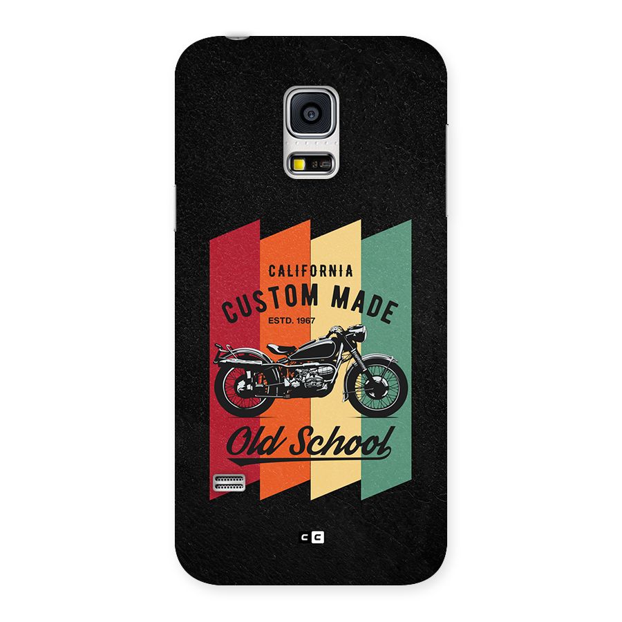Old School Bike Back Case for Galaxy S5 Mini