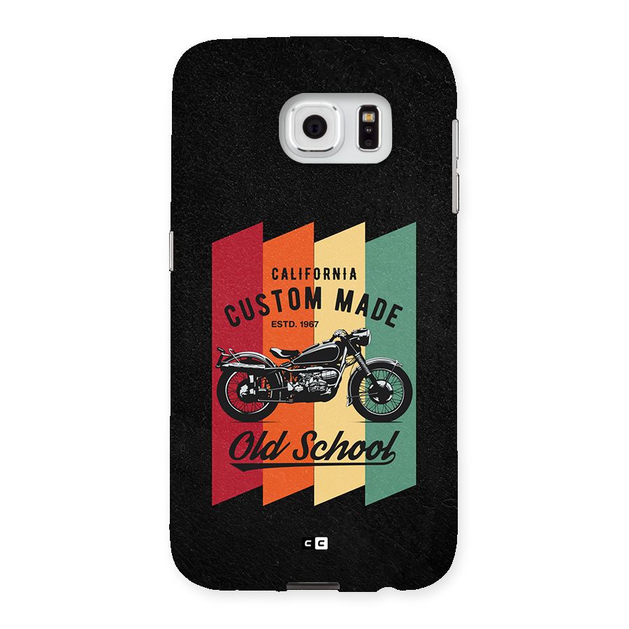 Old School Bike Back Case for Galaxy S6