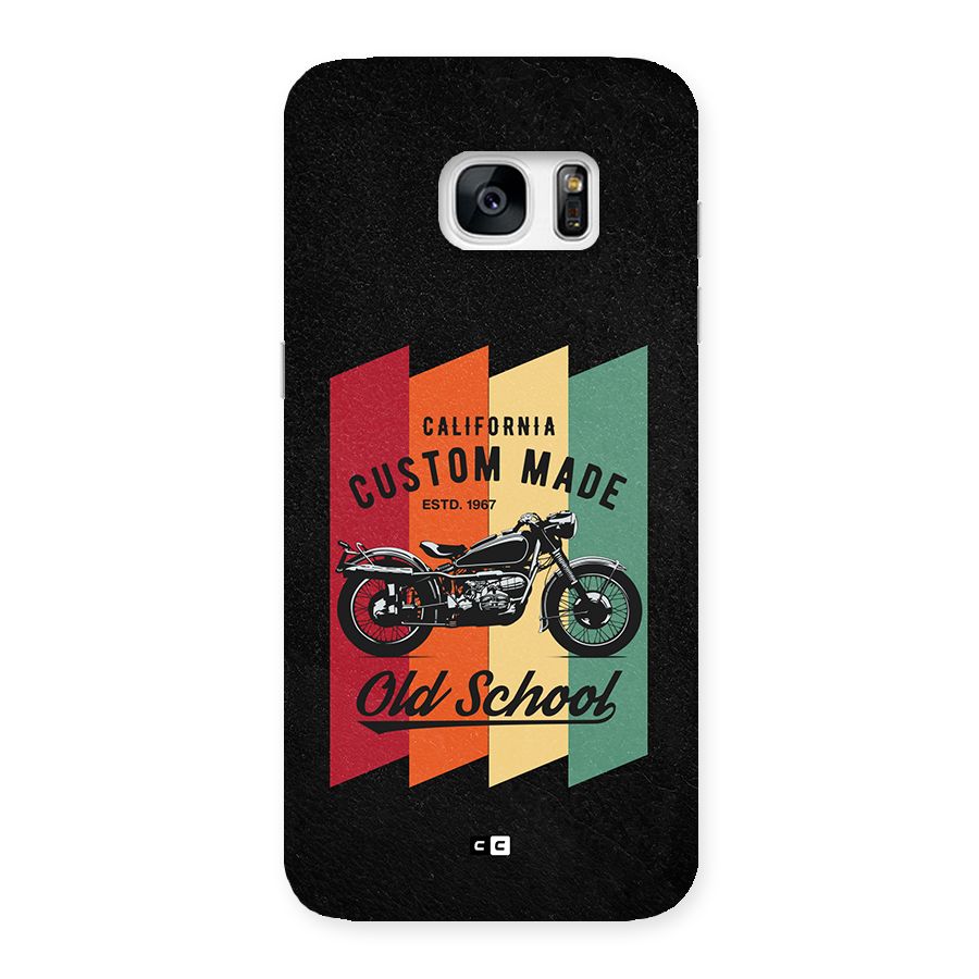 Old School Bike Back Case for Galaxy S7 Edge