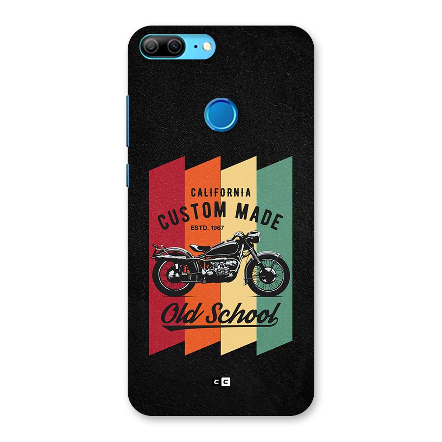 Old School Bike Back Case for Honor 9 Lite