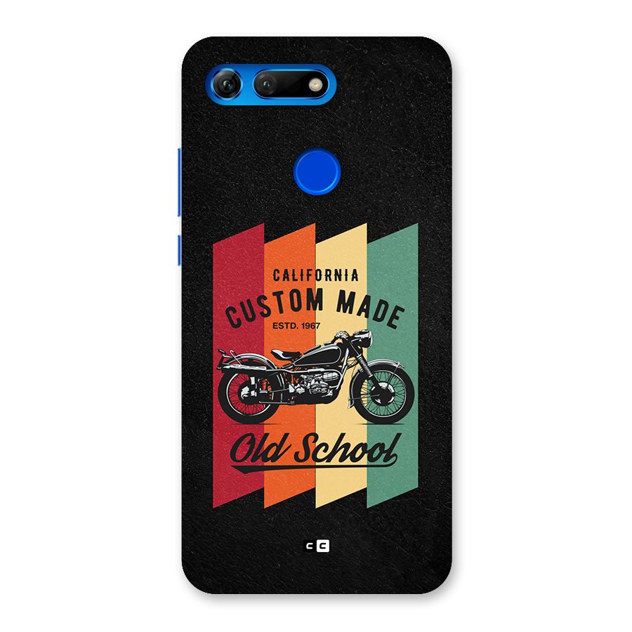 Old School Bike Back Case for Honor View 20