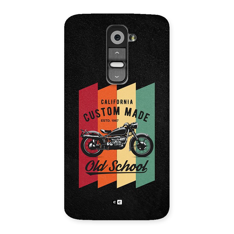 Old School Bike Back Case for LG G2