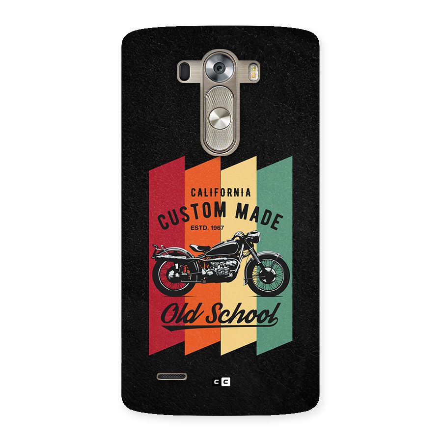 Old School Bike Back Case for LG G3