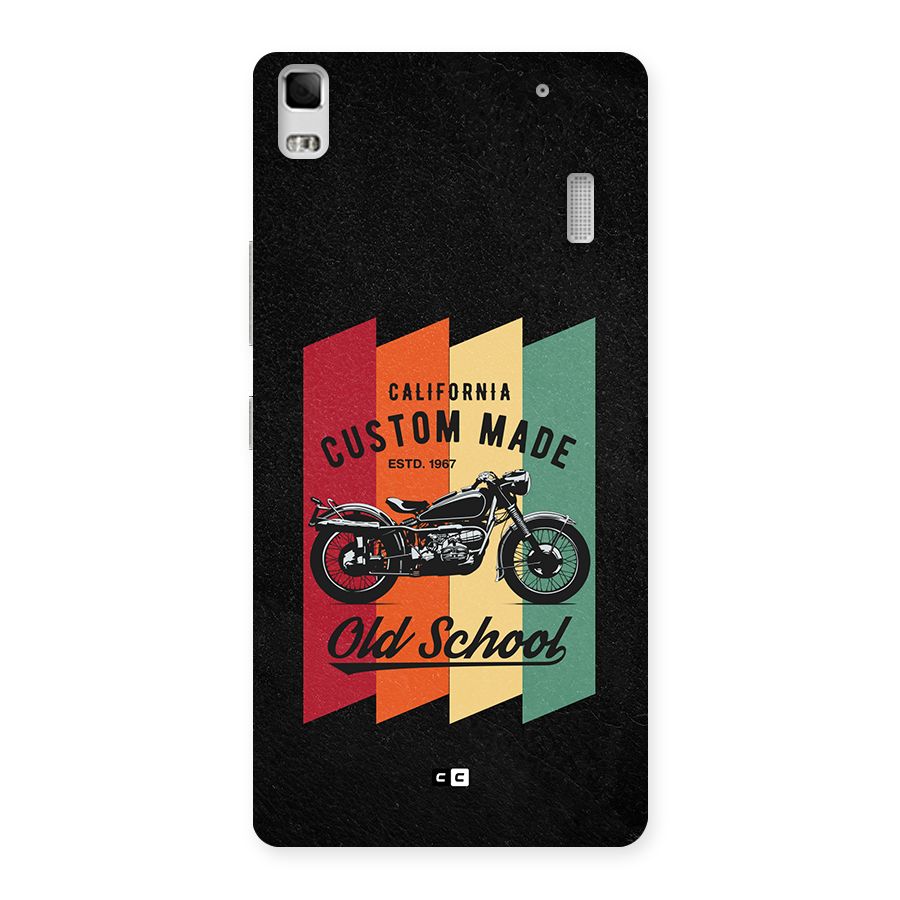 Old School Bike Back Case for Lenovo K3 Note