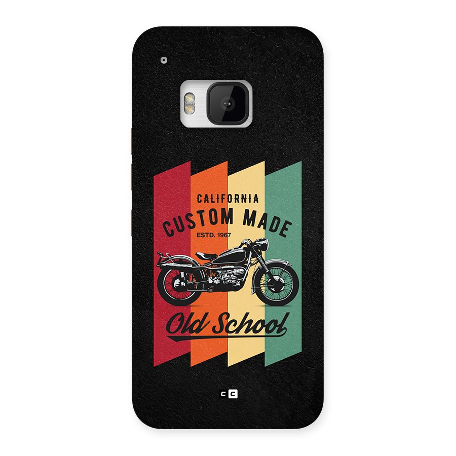 Old School Bike Back Case for One M9