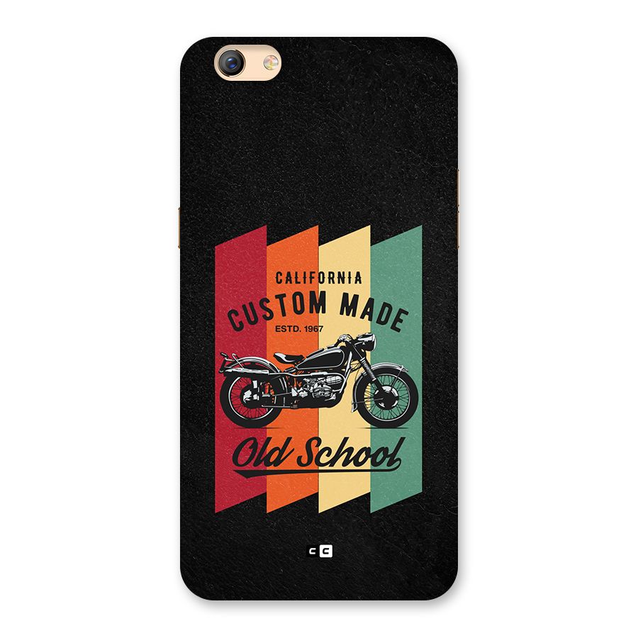 Old School Bike Back Case for Oppo F3 Plus