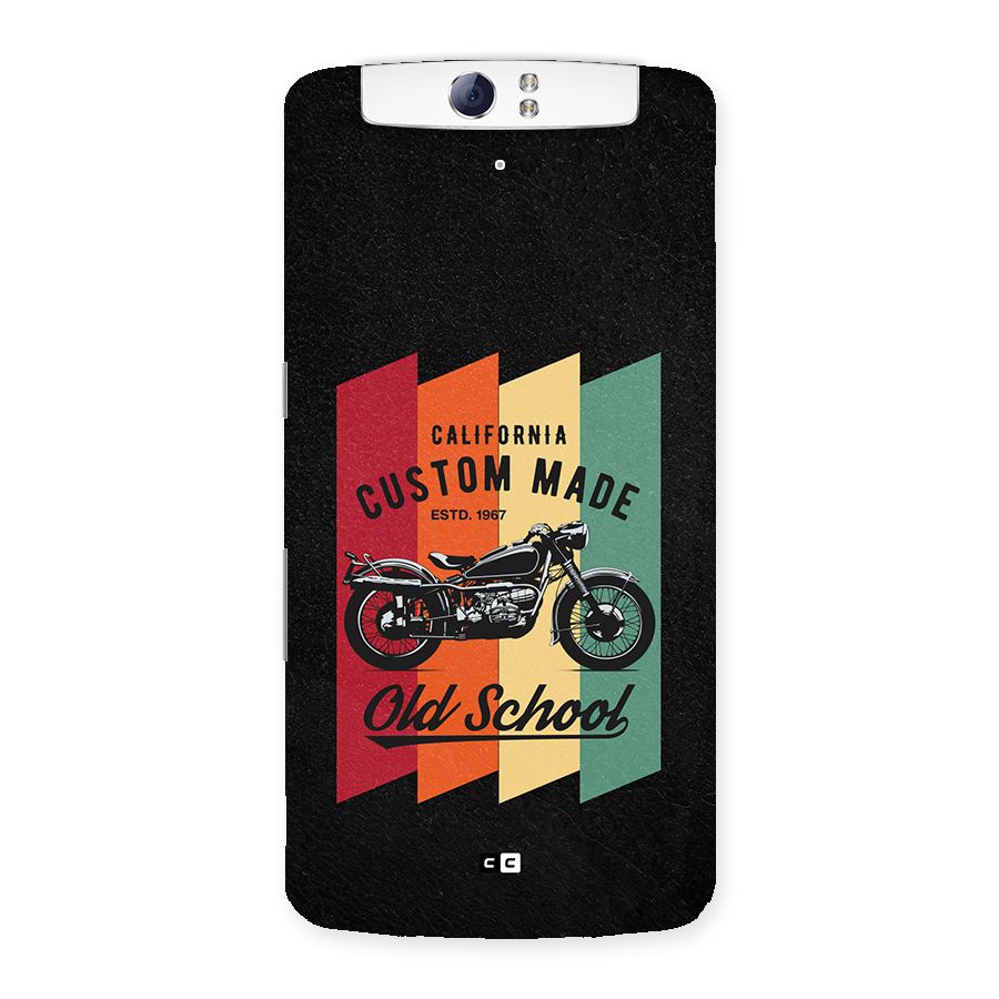 Old School Bike Back Case for Oppo N1