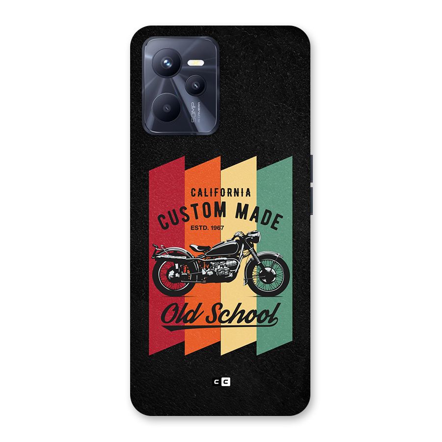 Old School Bike Back Case for Realme C35