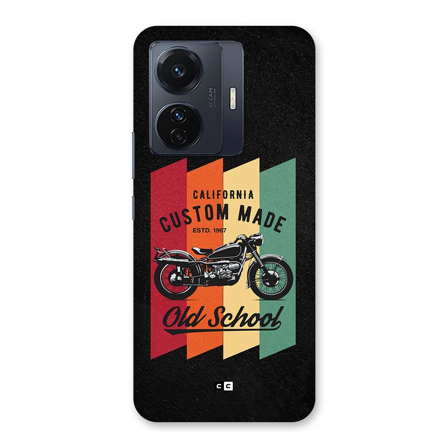 Old School Bike Back Case for Vivo T1 Pro