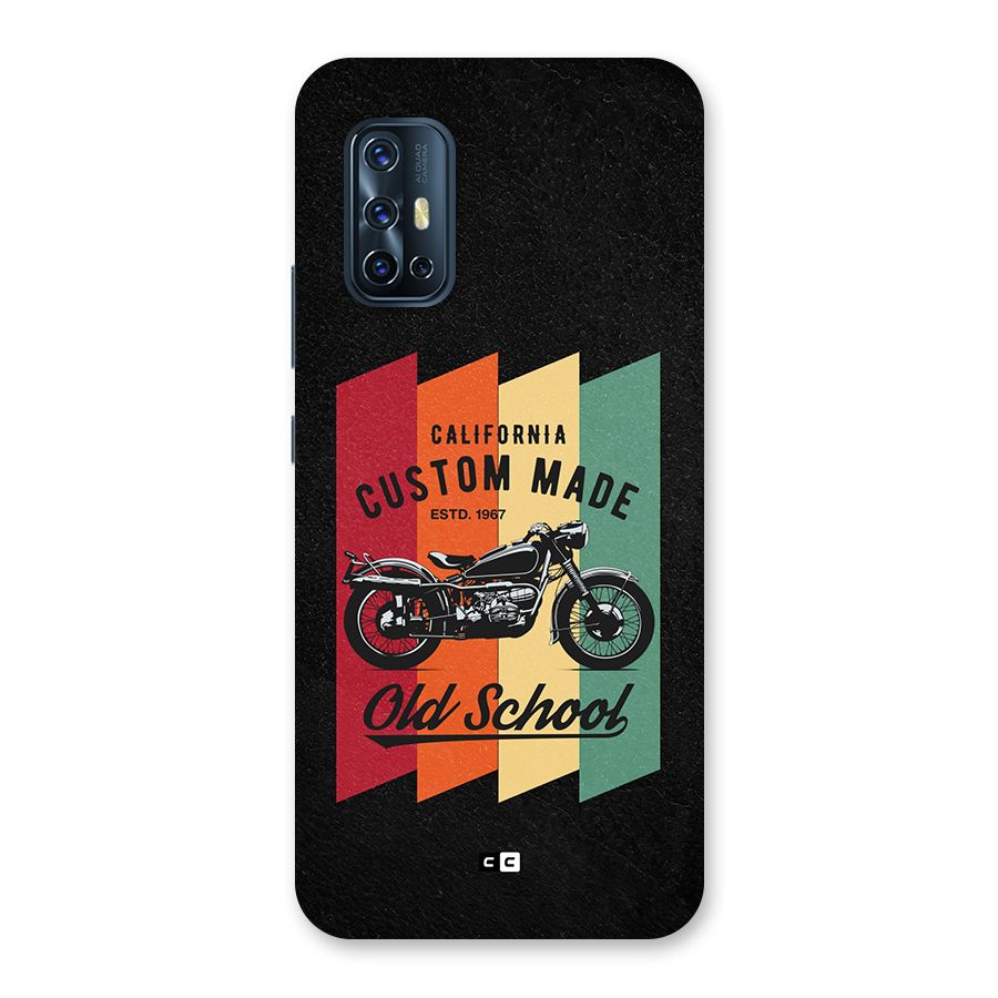 Old School Bike Back Case for Vivo V17