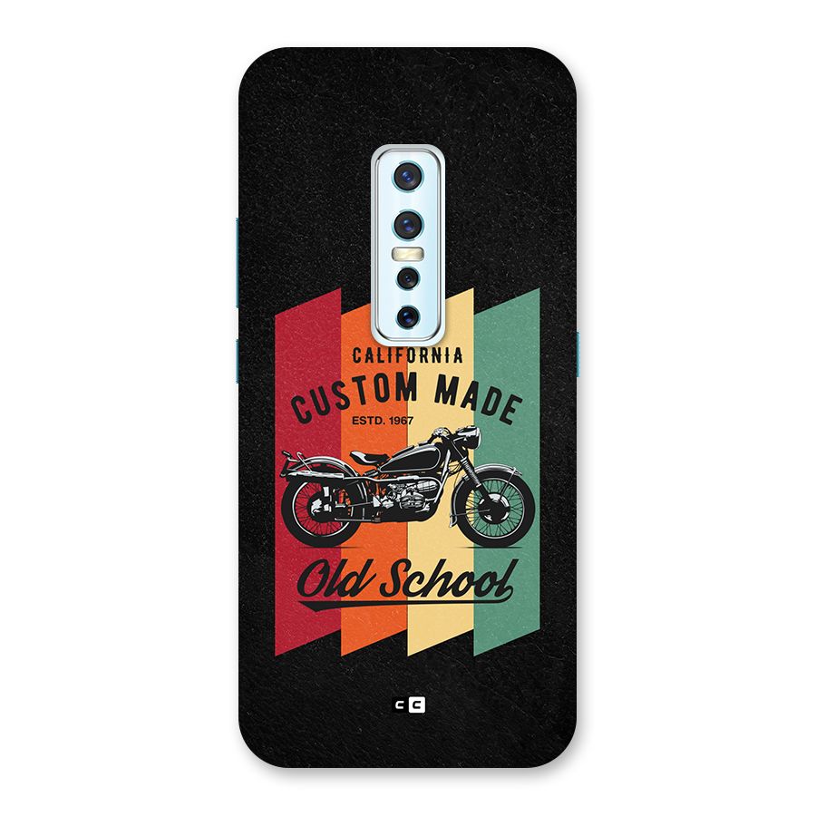 Old School Bike Back Case for Vivo V17 Pro