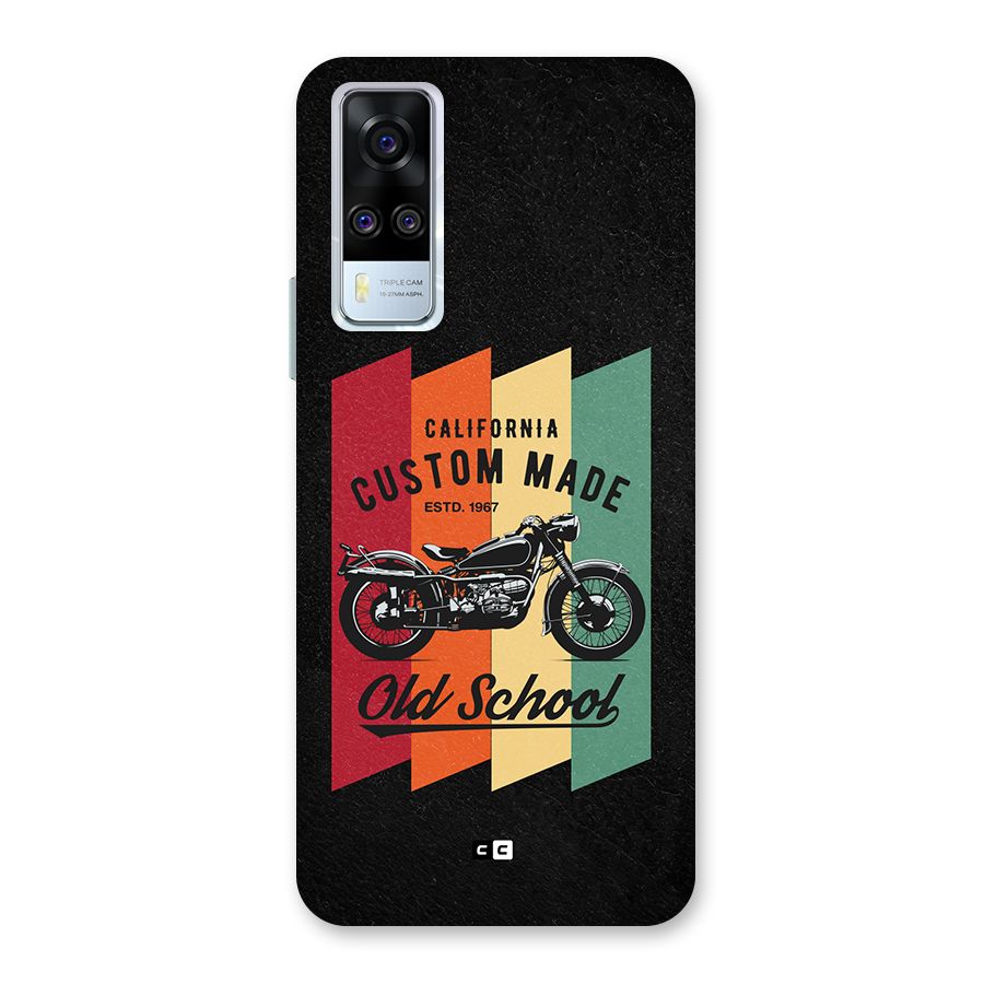 Old School Bike Back Case for Vivo Y31