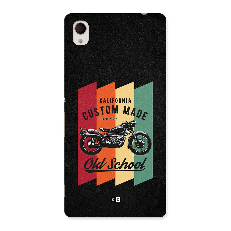 Old School Bike Back Case for Xperia M4