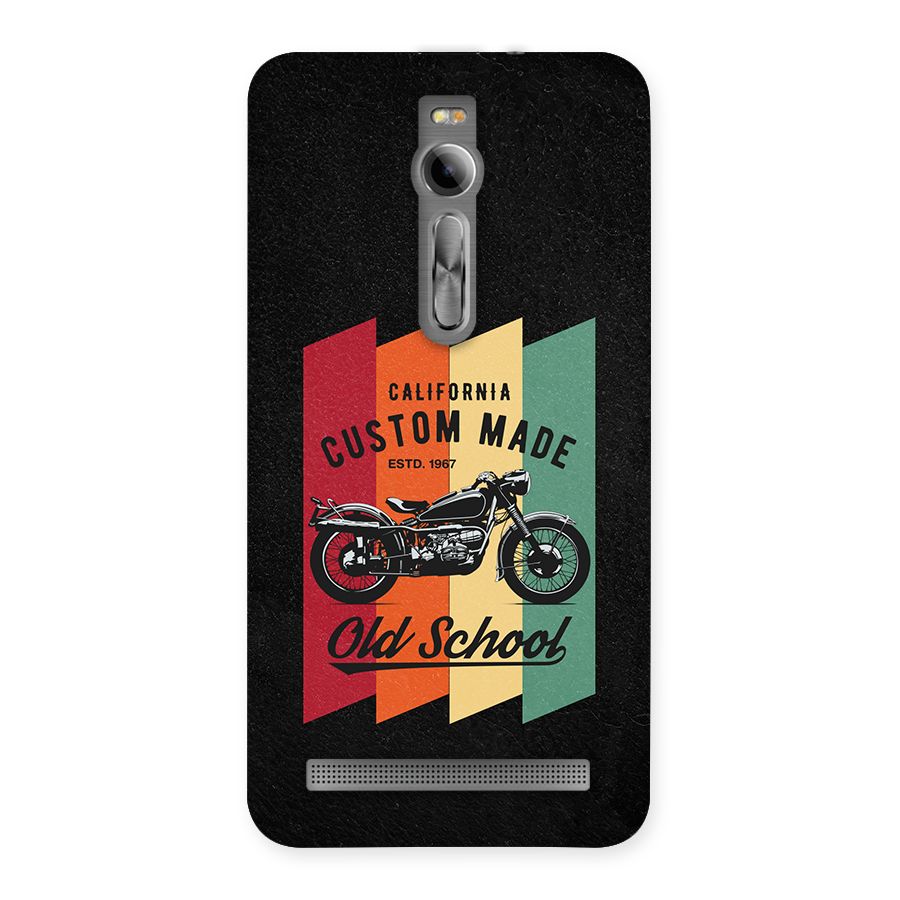Old School Bike Back Case for Zenfone 2