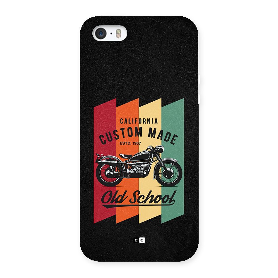Old School Bike Back Case for iPhone SE 2016