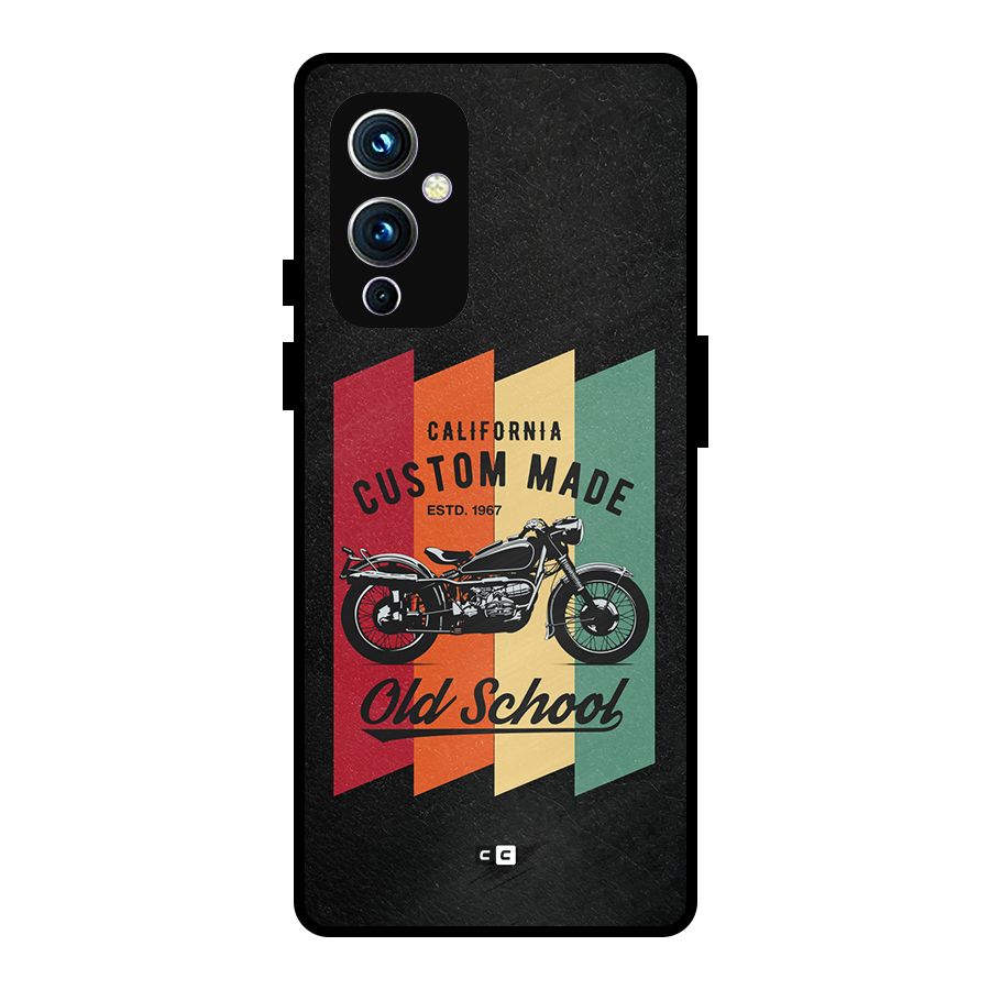 Old School Bike Metal Back Case for OnePlus 9