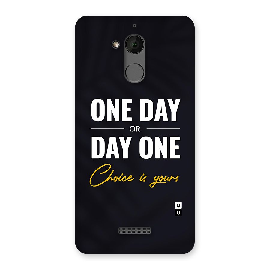 One Day or Day One Back Case for Coolpad Note 5