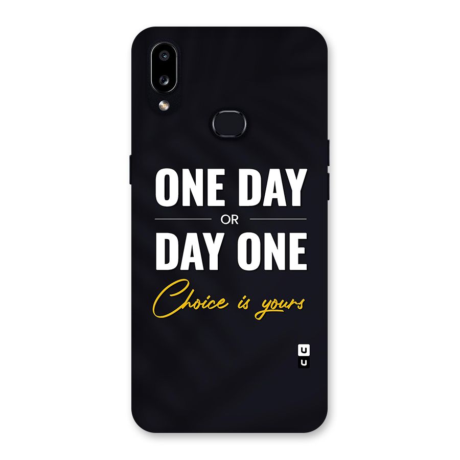 One Day or Day One Back Case for Galaxy A10s