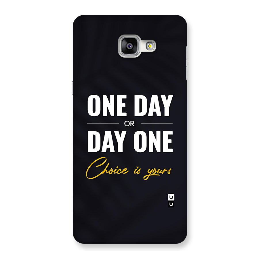 One Day or Day One Back Case for Galaxy A9