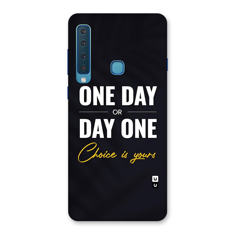 One Day or Day One Back Case for Galaxy A9 (2018)