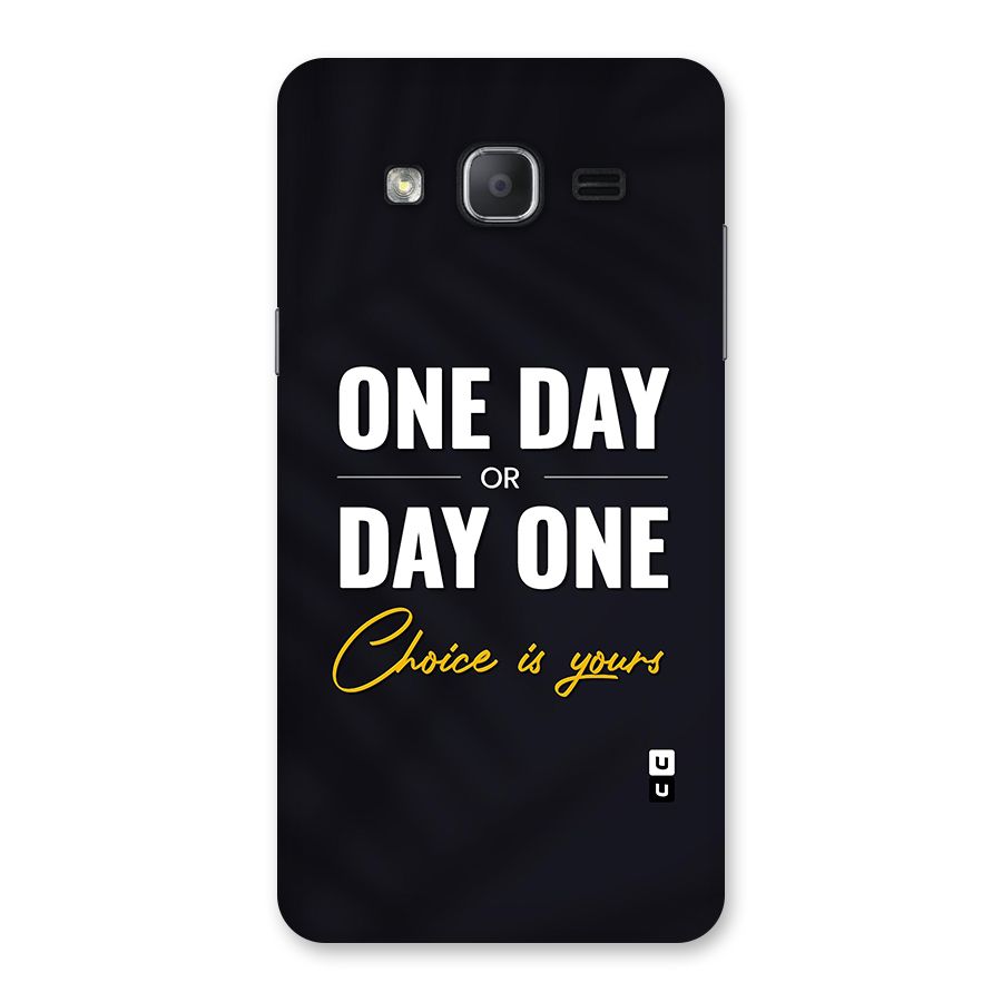One Day or Day One Back Case for Galaxy On7 2015
