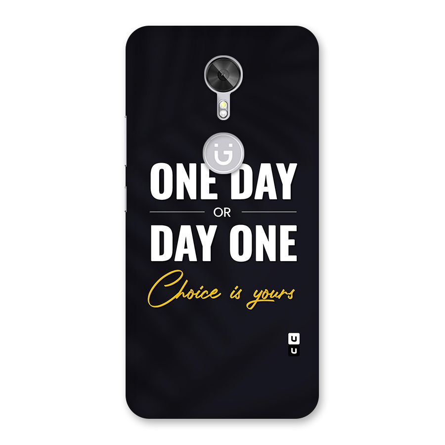 One Day or Day One Back Case for Gionee A1