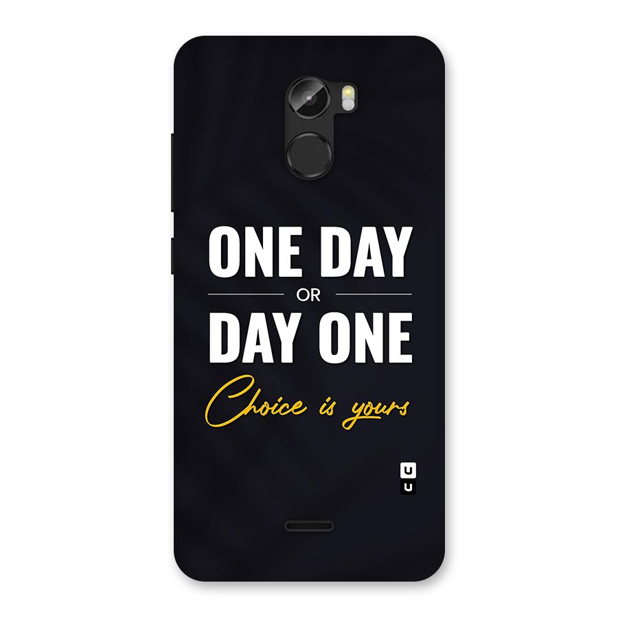 One Day or Day One Back Case for Gionee X1