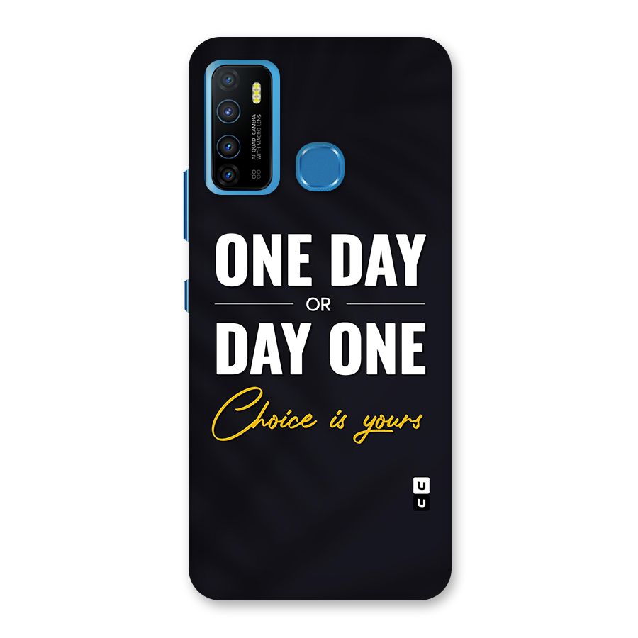 One Day or Day One Back Case for Infinix Hot 9