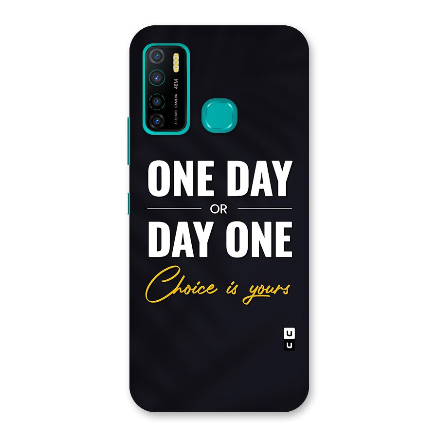 One Day or Day One Back Case for Infinix Hot 9 Pro