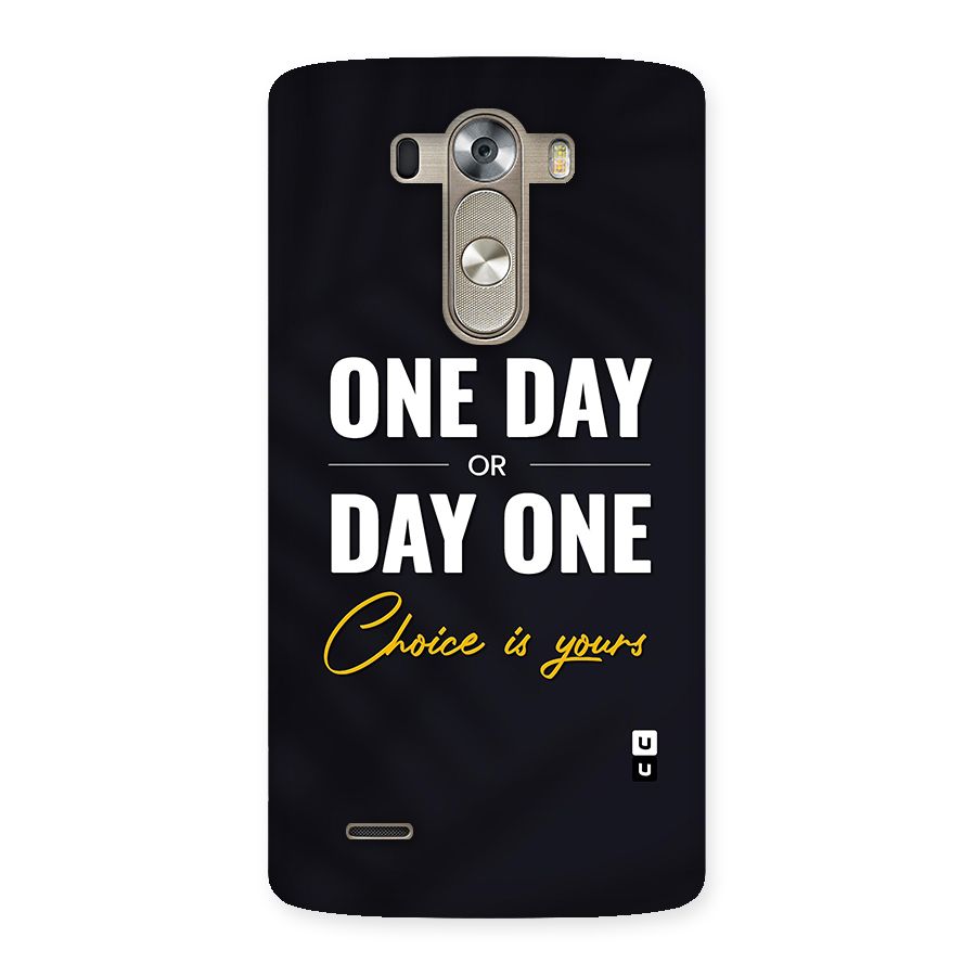 One Day or Day One Back Case for LG G3